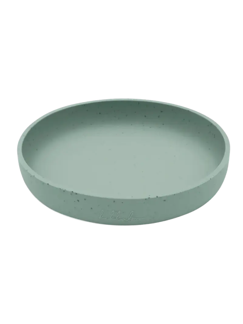 Тарелка детская силиконовая KikkaBoo Platinum Silicone Sage