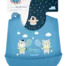 Нагрудник силиконовый Canpol Babies Mountains