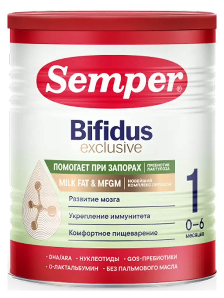 Smes Semper Bifidus Eksklyuziv 1 400G Смесь детская молочная semper bifidus exclusive 1