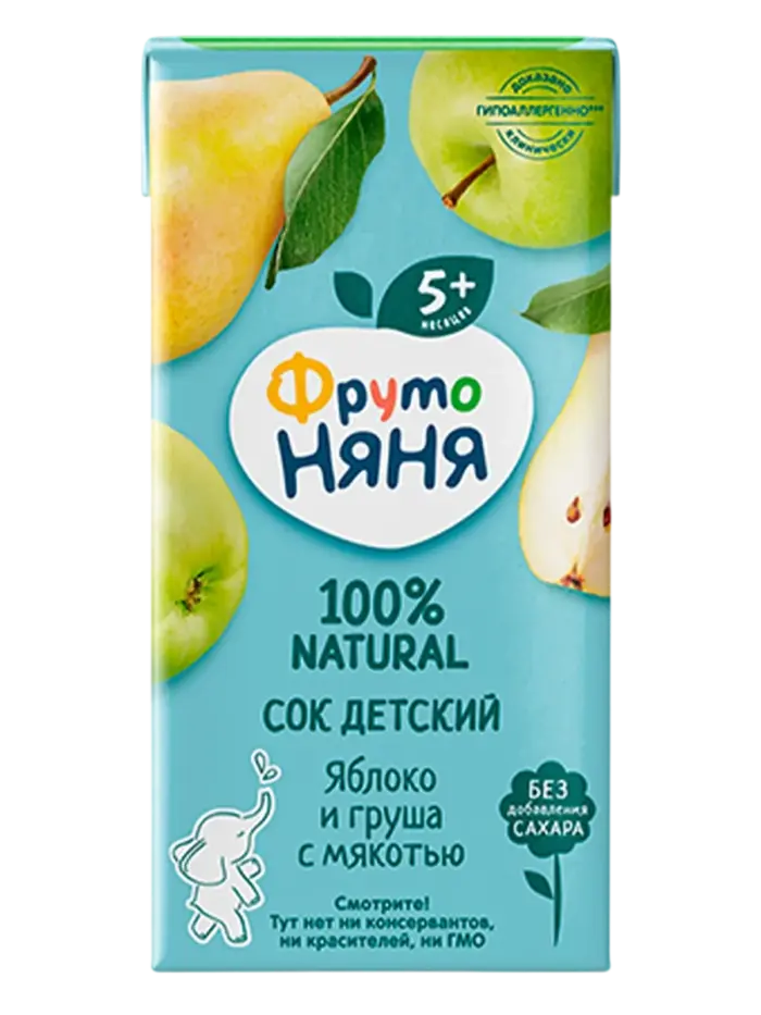 Сок детский ФрутоНяня Сок детский ФрутоНяня