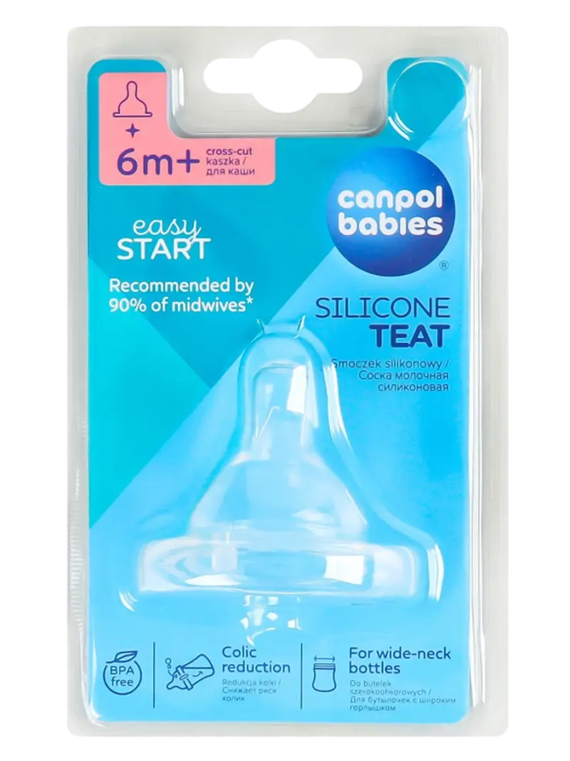 Соска для бутылочки Canpol Babies Easy Start