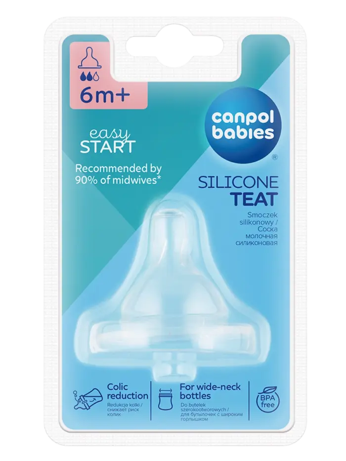 Соска для бутылочки Canpol Babies Easy Start Соска для бутылочки Canpol Babies Easy Start