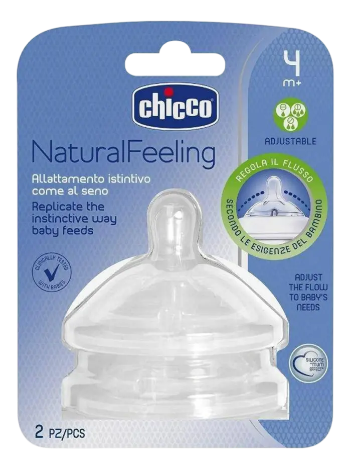Соска для бутылочки Chicco Natural Feeling Соска для бутылочки Chicco Natural Feeling
