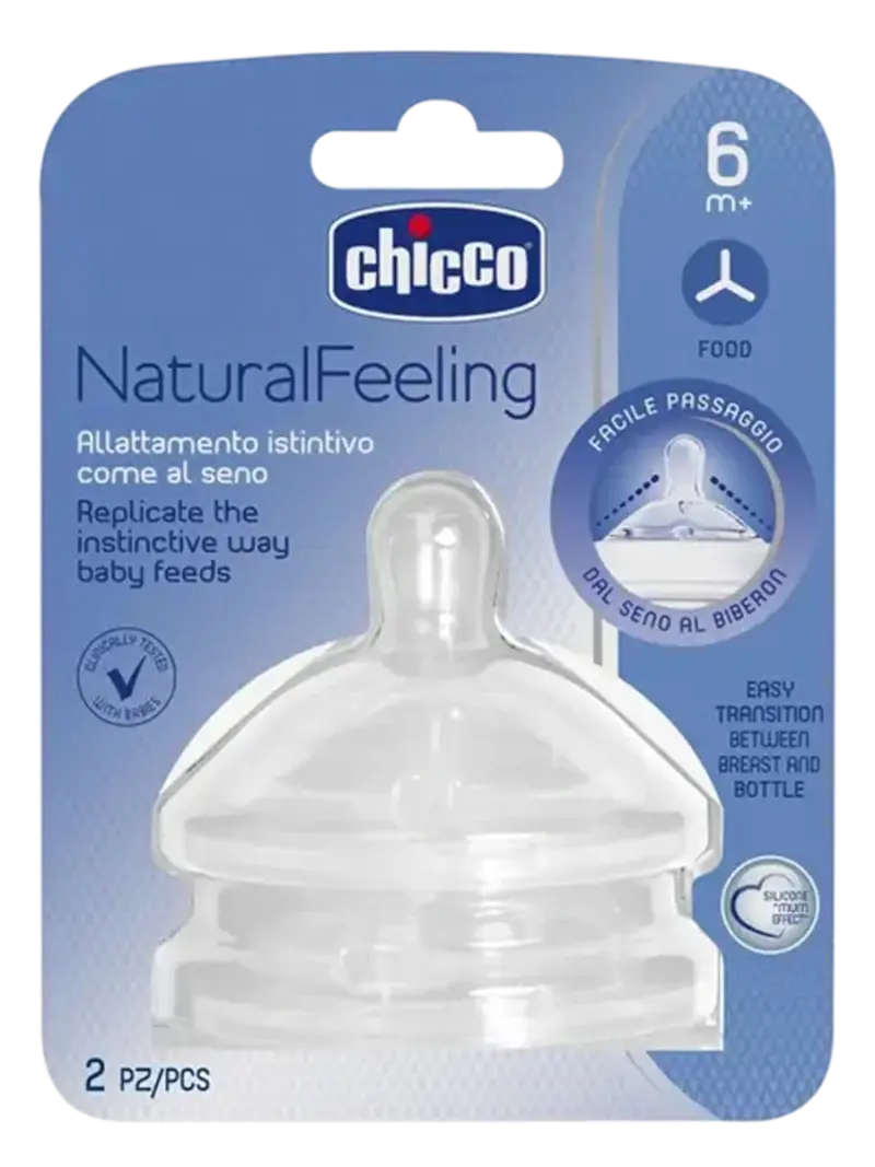 Соска для бутылочки Chicco Natural Feeling Соска для бутылочки Chicco Natural Feeling