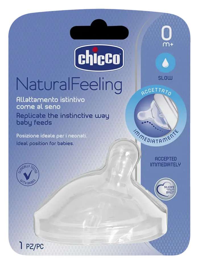 Соска для бутылочки Chicco Natural Feeling Соска для бутылочки Chicco Natural Feeling