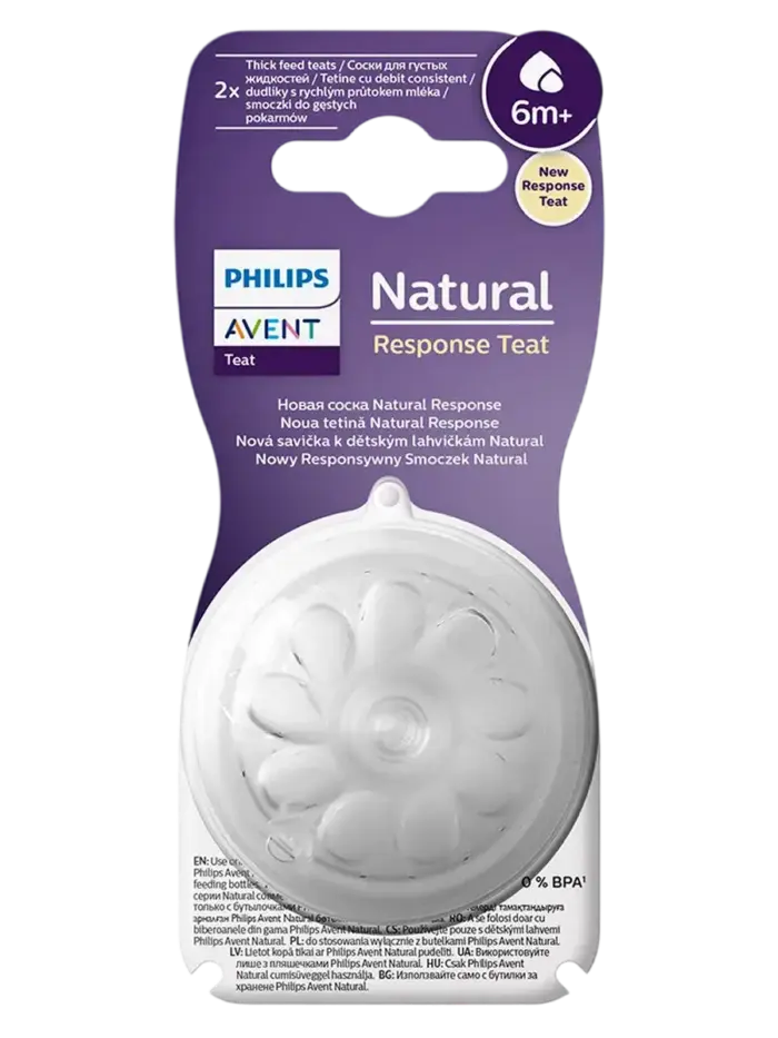 Соска для бутылочки Philips Avent Natural Response Соска для бутылочки Philips Avent Natural Response