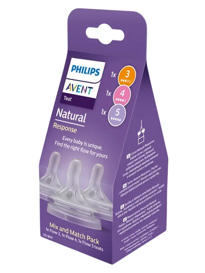 Соска для бутылочки Philips Avent Natural Response Соска для бутылочки Philips Avent Natural Response