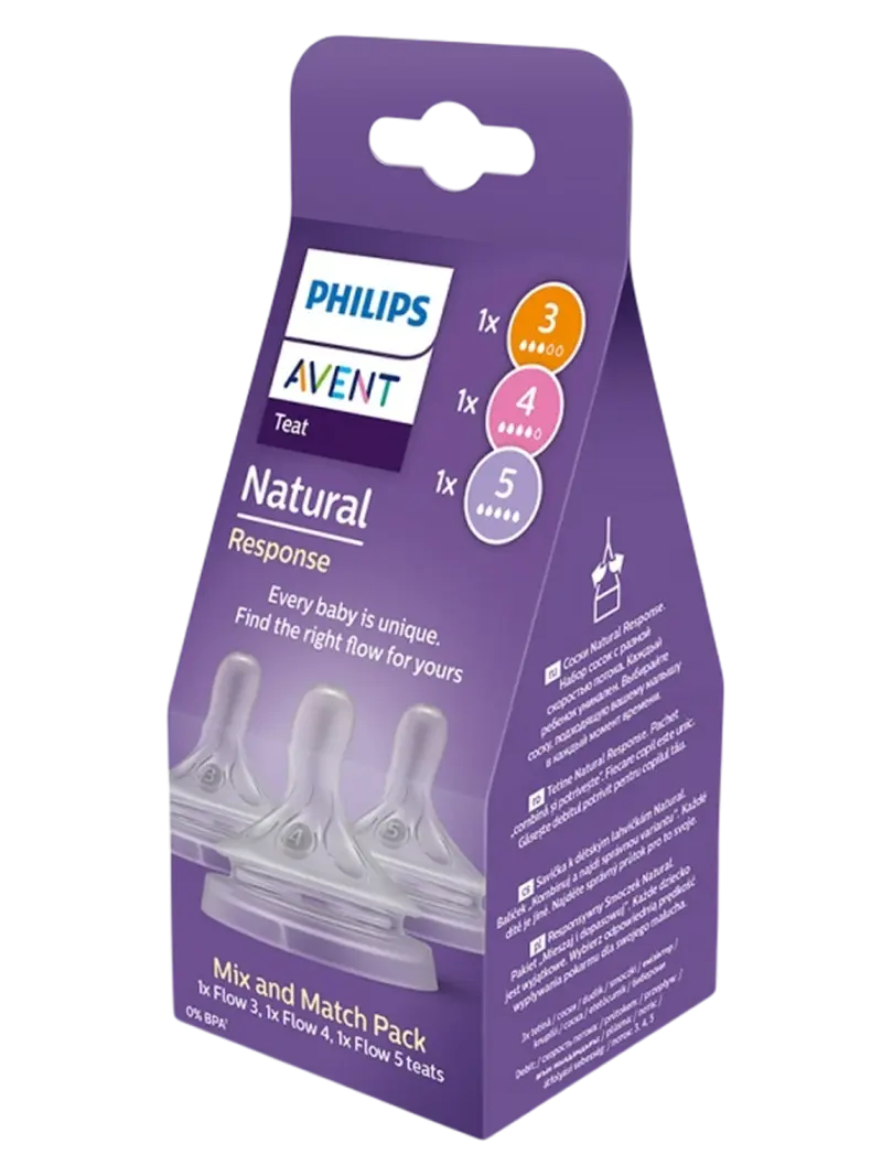 Набор сосок для бутылочки Philips Avent Natural Response