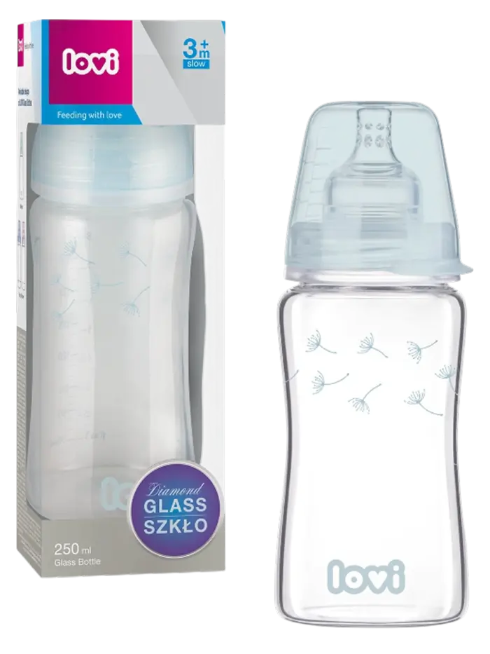 Бутылочка стеклянная LOVI Diamond Botanic Бутылочка стеклянная LOVI Diamond Botanic