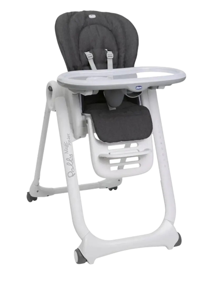 Стульчик для кормления Chicco Polly Magic Grey Melang