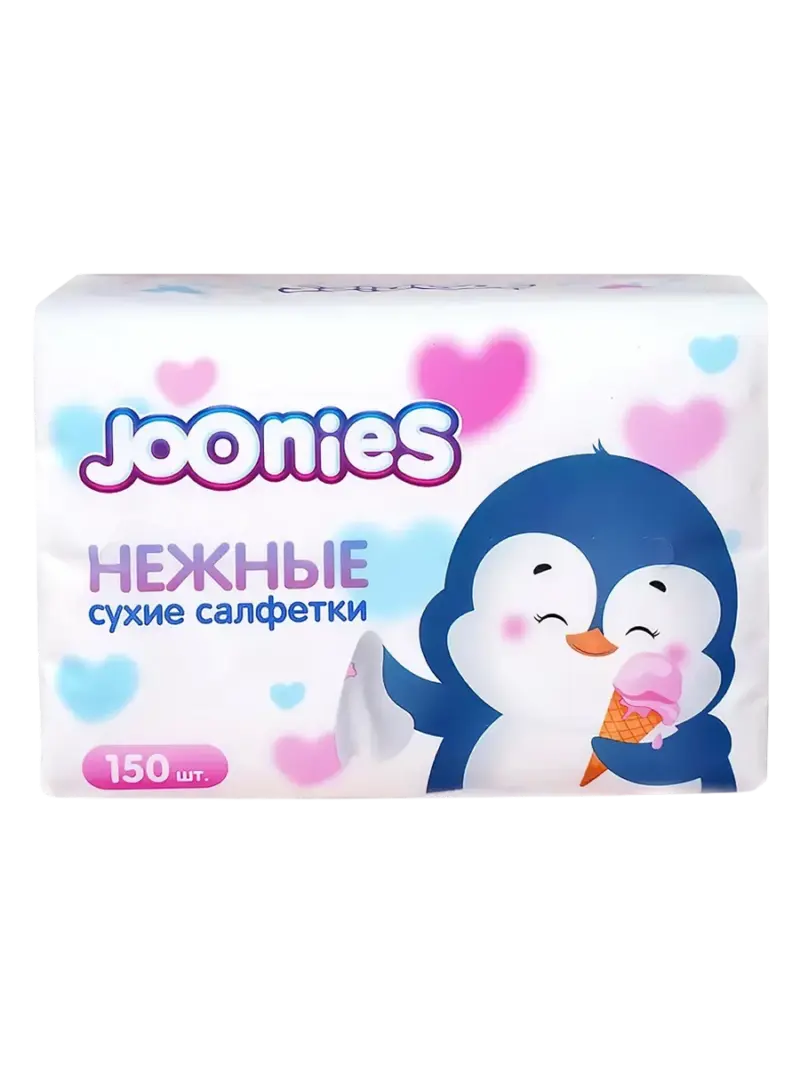 Салфетки сухие детские Joonies Салфетки сухие детские Joonies
