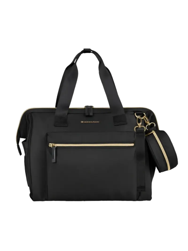 Сумка для мамы KikkaBoo Maxi Black