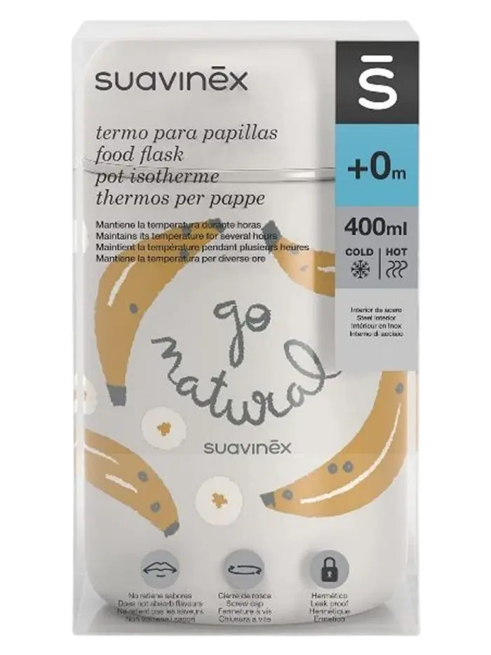 Термос для еды детский Suavinex Банан 400мл
