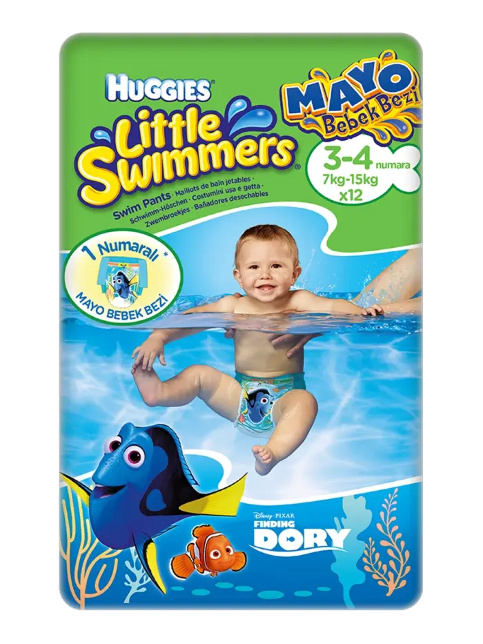 Трусики-подгузники для плавания Huggies Little Swimmers Трусики-подгузники для плавания Huggies Little Swimmers