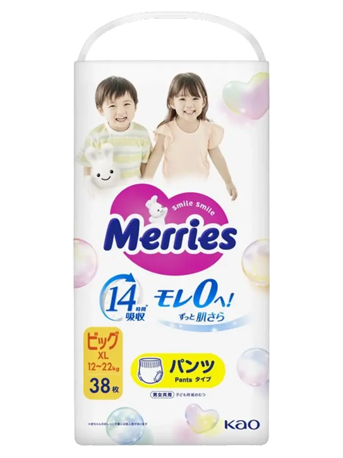 Подгузники-трусики детские Merries Подгузники-трусики детские Merries