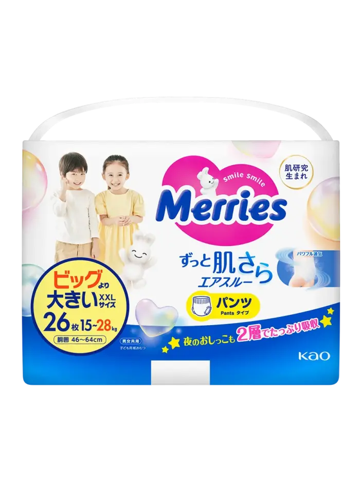 Подгузники-трусики детские Merries Подгузники-трусики детские Merries