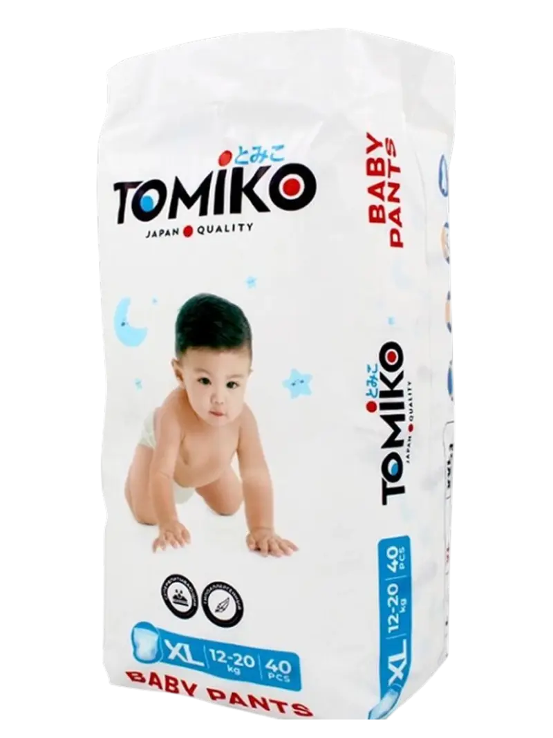 Подгузники-трусики детские Tomiko Premium размер 6 (15-20 кг)