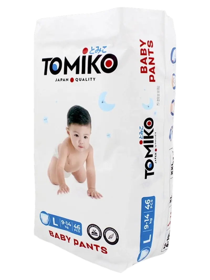 Подгузники-трусики детские Tomiko Premium размер 7 XXXL (20+ кг)