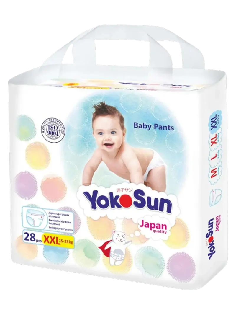 Подгузники-трусики детские YokoSun Comfort размер XXL (15-23 кг)