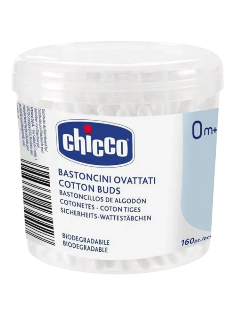 Ватные палочки детские Chicco без ограничителя