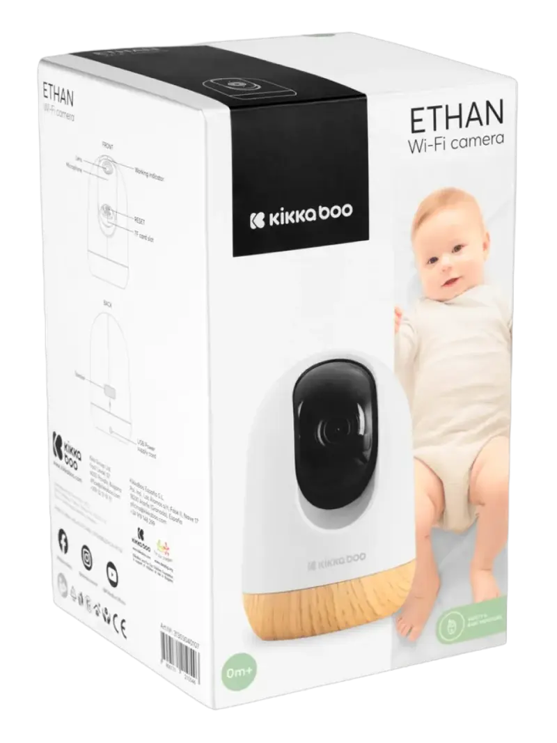Видеоняня KikkaBoo Wi-Fi Ethan