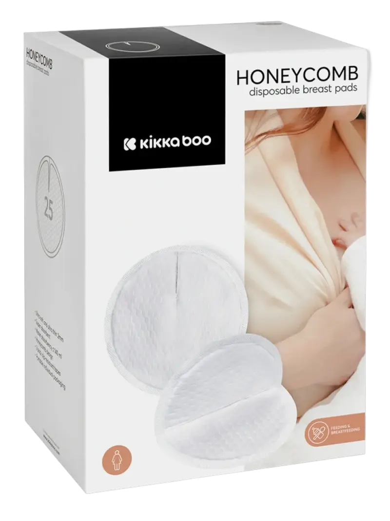 Вкладыши для груди лактационные KikkaBoo Honeycomb