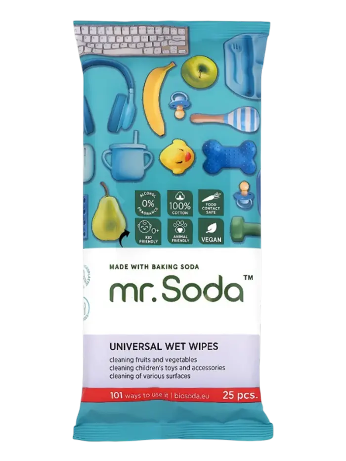 Салфетки влажные универсальные Soda