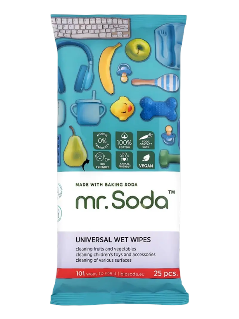Салфетки влажные универсальные Soda