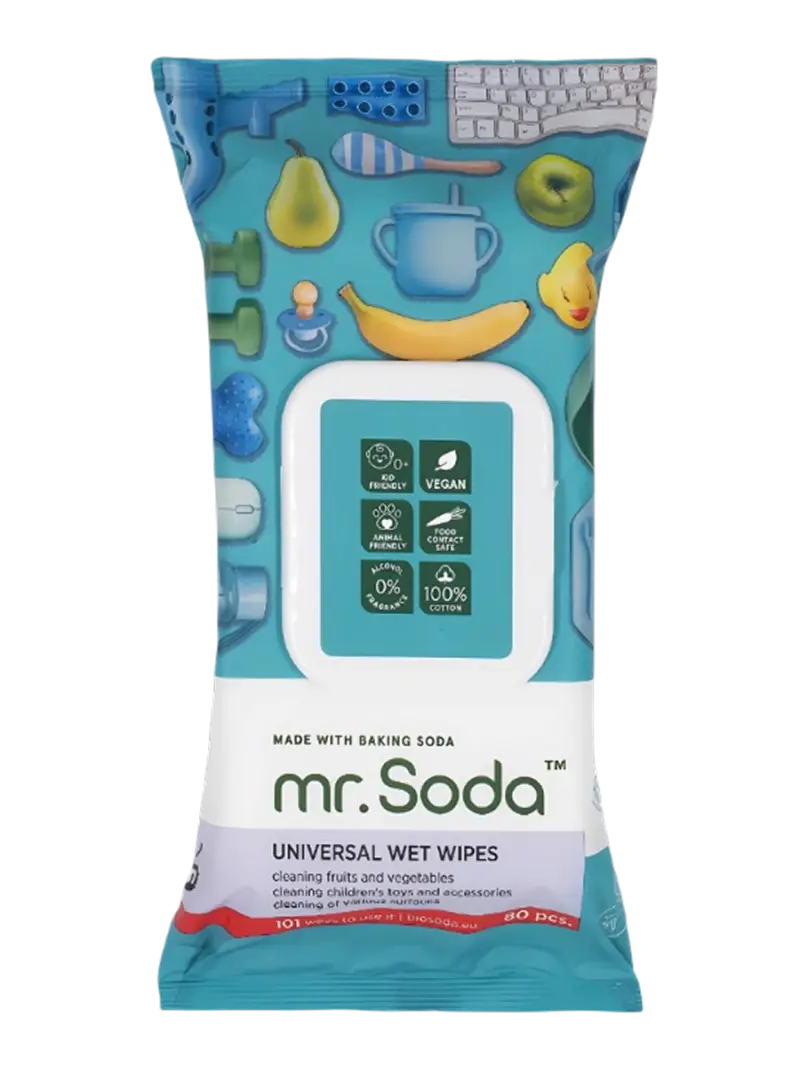 Салфетки влажные универсальные Soda
