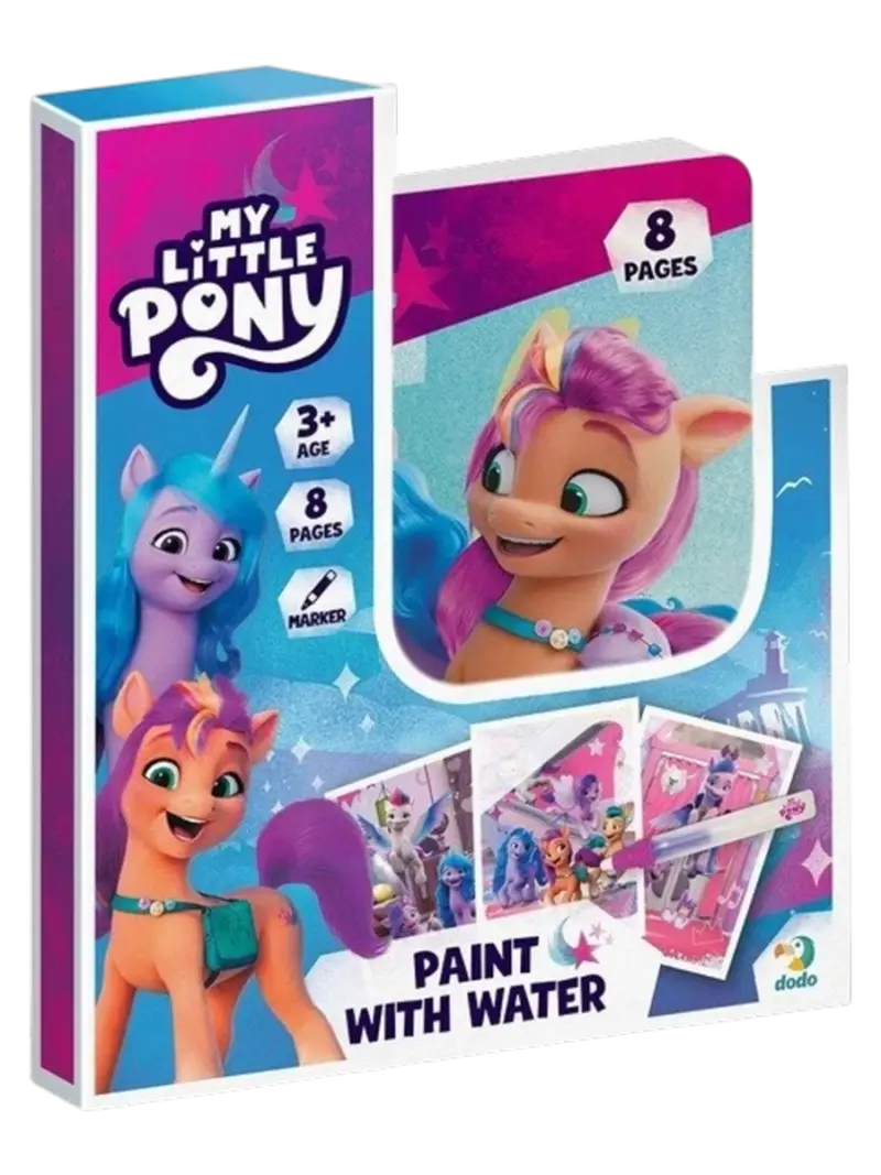 Водная раскраска Пони DODO Paint with water Pony