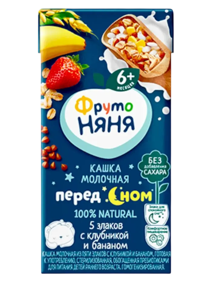 Каша детская ФрутоНяня молочная Каша детская ФрутоНяня молочная