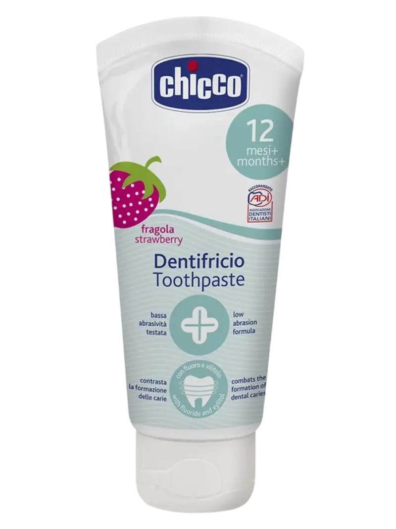 Зубная паста детская Chicco Клубника